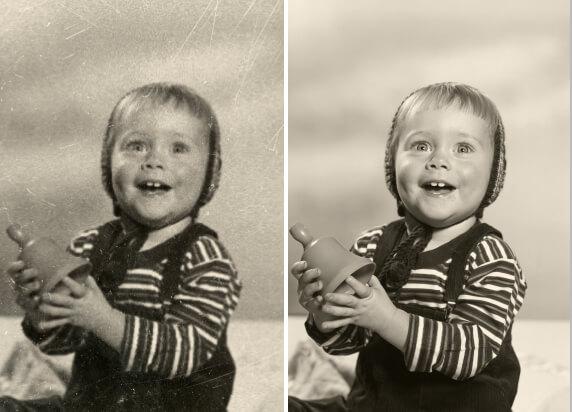 Restauration de photos anciennes