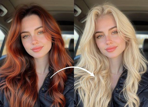 Filter Rambut Pirang