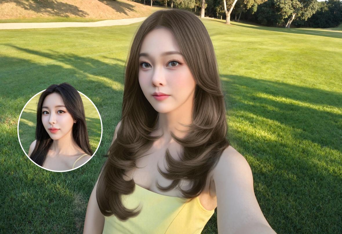 Ghép tóc online bằng AI với PhotoCat