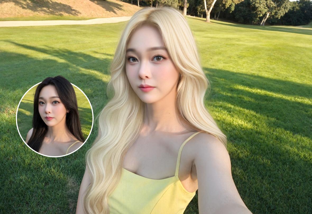 Ghép tóc online bằng AI với PhotoCat