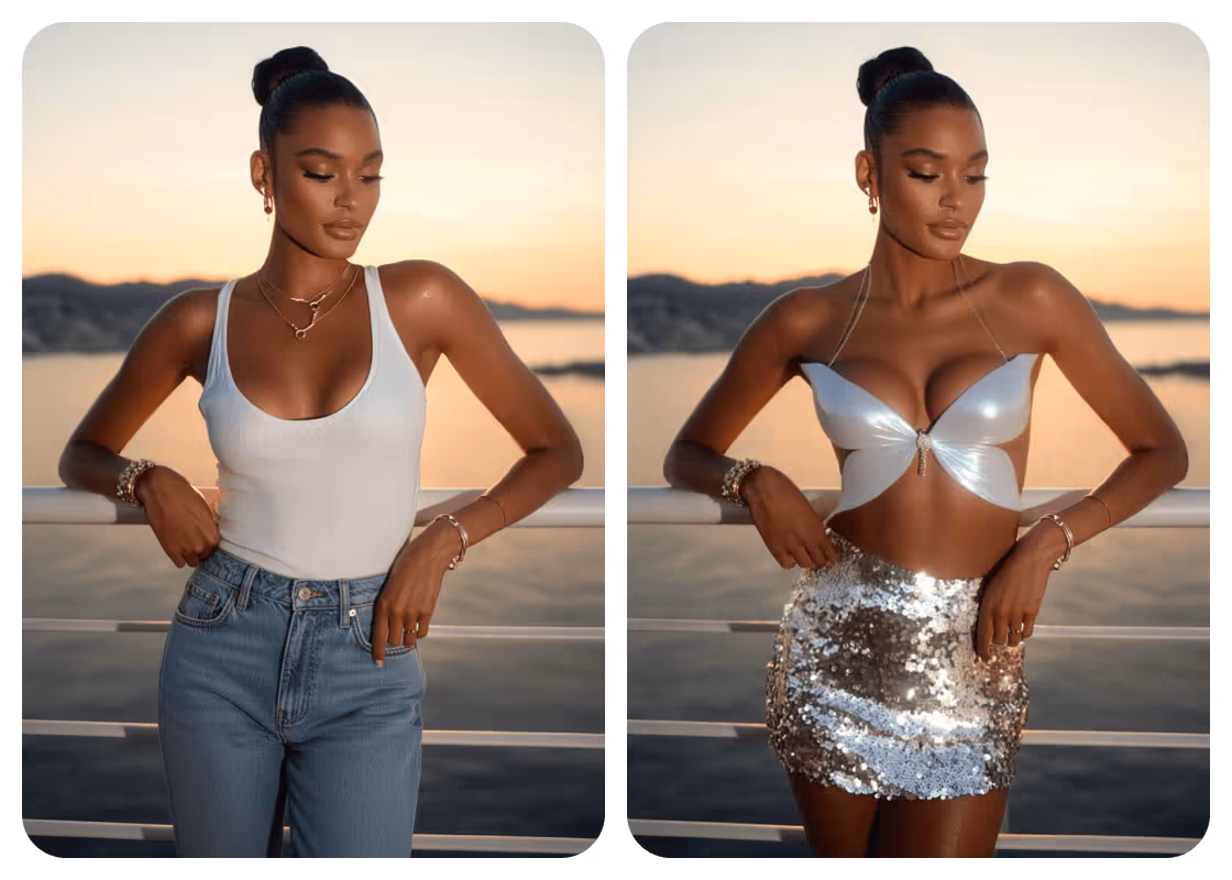 Thay quần áo với PhotoCat AI