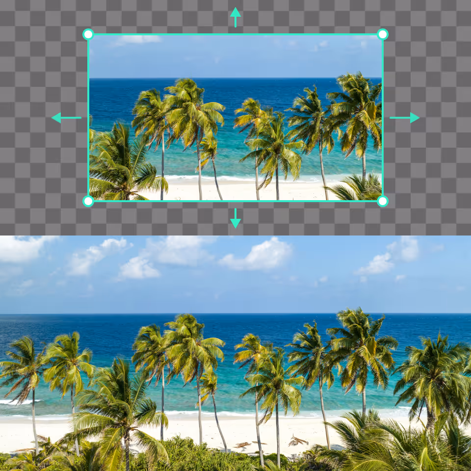 AI mở rộng ảnh PhotoCat