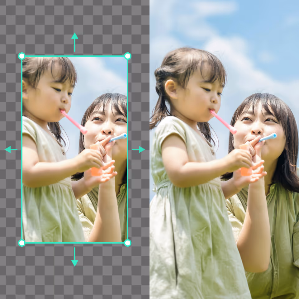 AI mở rộng ảnh PhotoCat