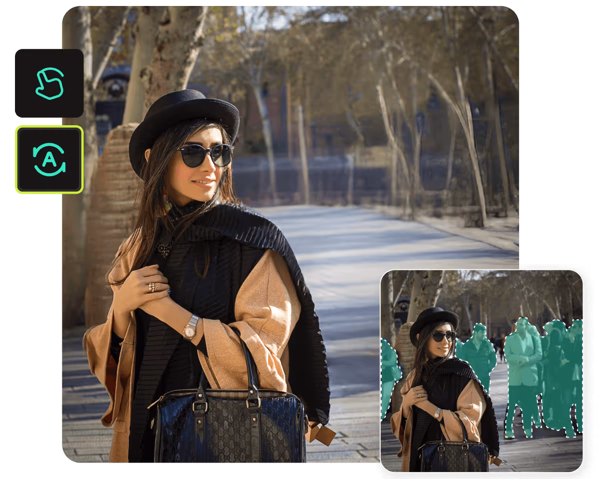 Xóa vật thể với PhotoCat AI