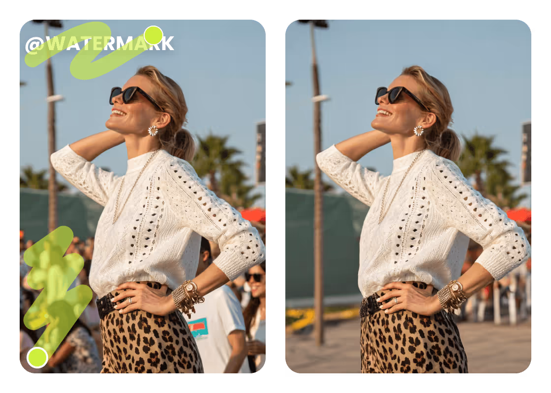 Xóa vật thể với PhotoCat AI